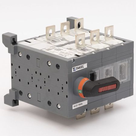 (510307) Переключатель нагрузки трехпозиционный SCD 6P 160A. TAKEL