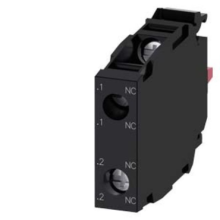 (3SU1400-1AA10-1EA0) Двухконтактный коммутационный элемент. серия 3SU. 2NC. SIEMENS