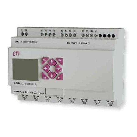 (4780006) Программируемое реле LOGIC-20HT-D. 24V DC (12I/8O-Tranzistor). ETI