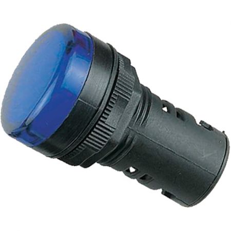 (GZPLML4L220) Лампа-моноблок со встроенным светодиодом. 220V AC. синяя. Giovenzana International