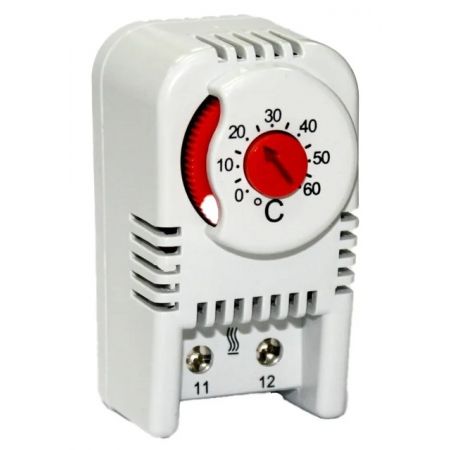 (PTHT) Термостат регулятор температуры воздуха на DIN-рейку НЗ. Plastim