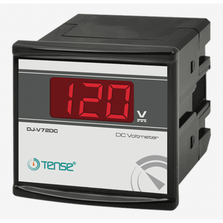 (DJ-V72DC) Вольтметр для измерения постоянного напряжения V DC 72х72. Tense