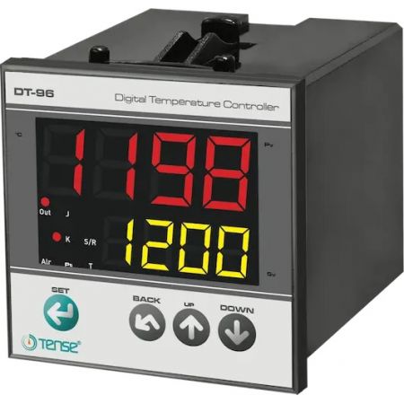 (DT-96Y) Терморегулятор 2-х канальный. PID регулятор реле температур. 100-240V AC (0..+1750℃). Tense