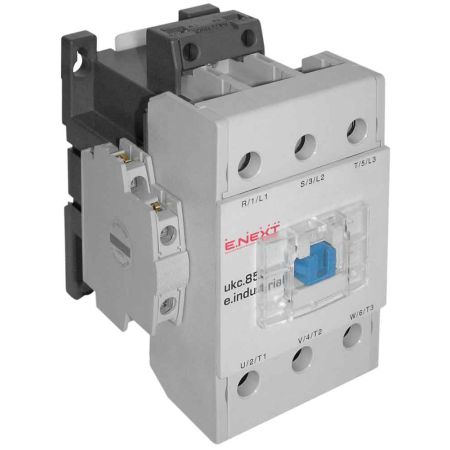 (i.0090010) Контактор e.industrial.ukc.85.110. Iном=85 A. 110V AC. 1NO+1NC. E.NEXT