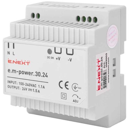 Джерело живлення e.m power.30.24 E.NEXT i083003 P 36 Вт
