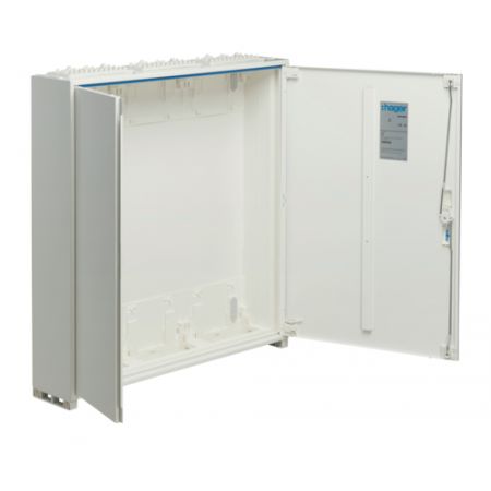 (FWB53D) Шкаф электротехнический серии Univers IP44/II. 800x800x161. пустой. Hager