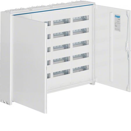 (FWB54S) Шкаф электротехнический серии Univers IP44/II. 800x1050x161. с PE/N-клеммами 240 модулей. Hager