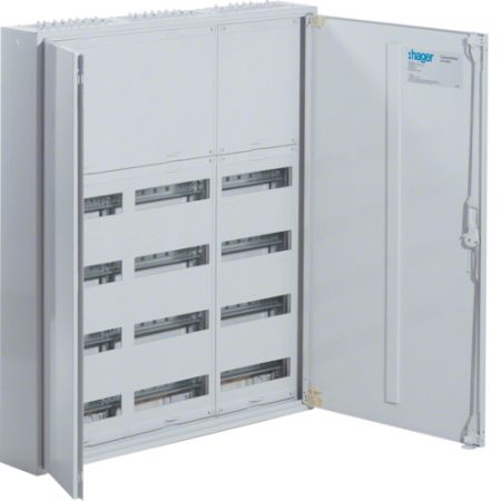 (FWB63N) Шкаф электротехнический серии Univers IP44/II. 950x800x161. с PE/N-клеммами 144 модуля. Hager
