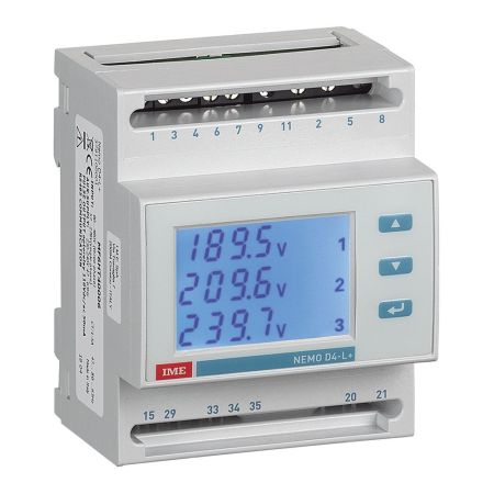 (MF6HT40003) Анализатор сети Nemo D4-L+ с RS485 Вх. 1/5A 80-450V AC/Aux 115 V AC. LV/MV. IME