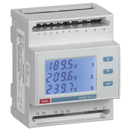 (MF6HTB0006) Анализатор сети Nemo D4-Le+RS485 BACnet Вх. 1/5A 80...500V aux 80...265V AC/100..300V DC. IME