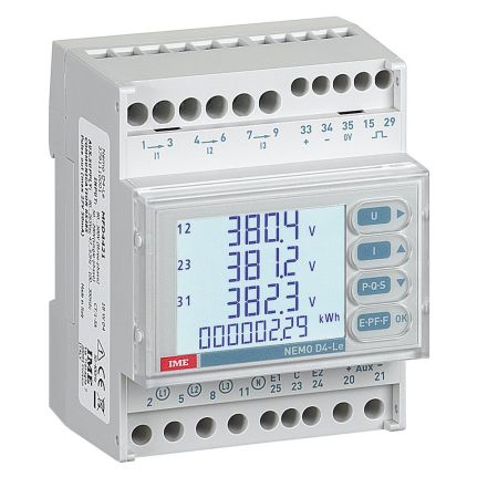(MFD4422) Анализатор сети Nemo D4-Le+RS485 Вх. 1/5A 20-60 V DC +RS485. IME