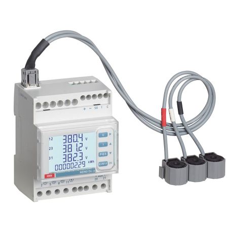 (MKD4R63DT) Анализатор сети EASYCONNECT с ТС 3x63A+Modbus RS485 Вх. 400V(L-L) Aux. 230V. IME
