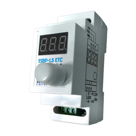 (SSBP-1.5 ETC) Устройство плавного пуска SSBP-1.5 ETC.  P=0.75 кВn. 1Фх220В. IHT Limited