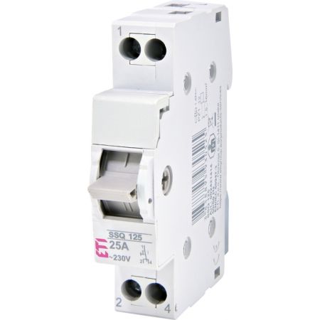 (2421414) Переключатель нагрузки SSQ 125 1-0-2. 1p 25 A. ETI