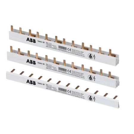 (2CDL630011R1012) Гребенчатая шина штыревая Basic M 3П 12 модулей. ABB