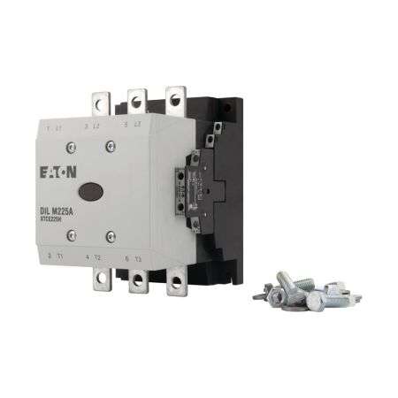 (139547) Контактор DILM225A/22(RAC240). Iном=225 A. 110 кВт. 2NO+2NC. Eaton