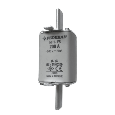 (NH1-FB) Предохранитель ножевой NH1 gG 200А 500Vac. FEDERAL ELECTRIC