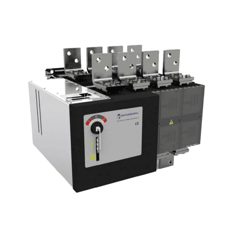 (160133FNMS) Переключатель напряжения с моторпиводом CO6P 4*3150А AC21A/B. technoelectric