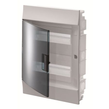 (1SLM004101A1205) Щит Mistral IP41 24 модулей встроенный прозрачная дверь с винтовыми N/PE клемником. 32 подкл.. ABB