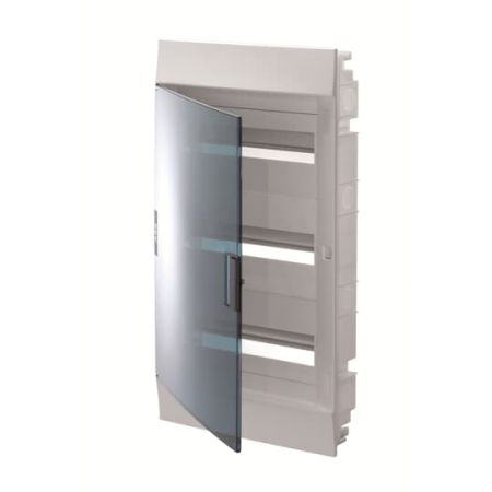 (1SLM004101A1207) Щит Mistral IP41 3 ряда 36 модулей встроенный прозрачная дверь с винтовыми N/PE клемником. 44 подкл.. ABB