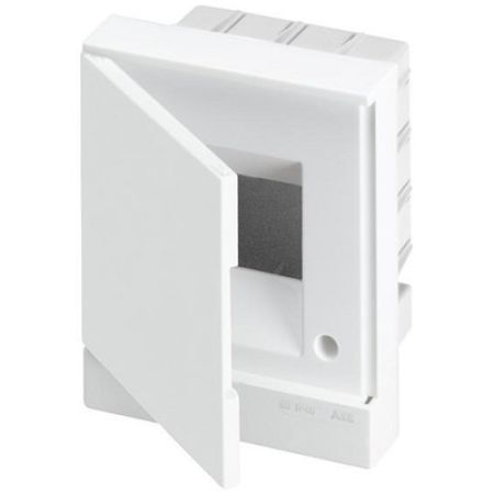 (1SZR004002A1101) Щит Basic E IP40 4 модулей встроенный белая дверь с винтовыми N/PE клемником. 5 подкл.. ABB