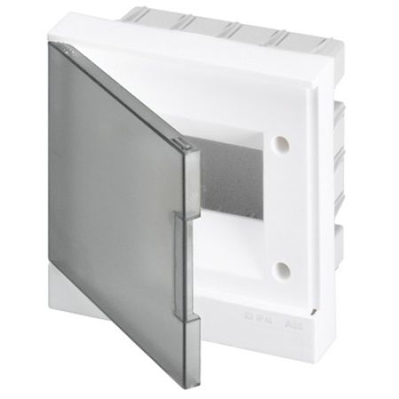 (1SZR004002A1202) Щит Basic E IP40 6 модулей встроенный прозрачная дверь с винтовыми N/PE клемником. 5 подкл.. ABB