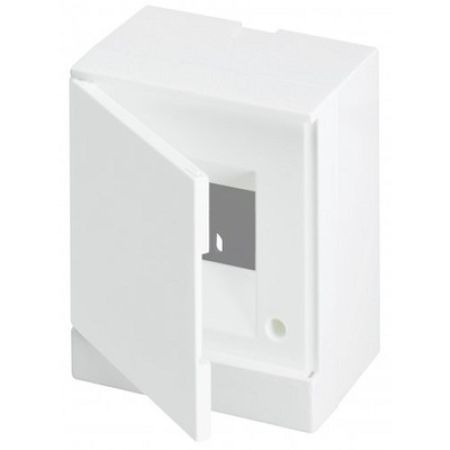 (1SZR004002A2101) Щит Basic E IP40 4 модулей навесной белая дверь с винтовыми N/PE клемником. 5 подкл.. ABB
