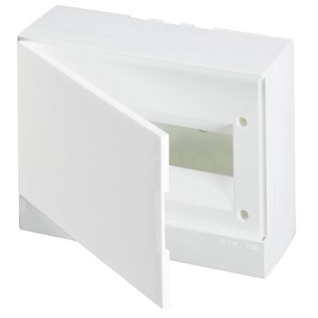 (1SZR004002A2104) Щит Basic E IP40 12 модулей навесной белая дверь с винтовыми N/PE клемником. 26 подкл.. ABB