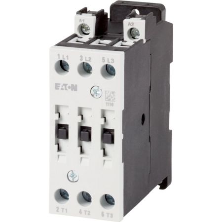 (190998) Контактор DILMT 25 (230V50HZ/240V60HZ). Iном= 25 A. 11 кВт.  Eaton