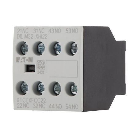 (277377) Дополнительный контакт DILM32-XHI22 для контакторов DILM7-DILM32. 2NO+2NC. Eaton