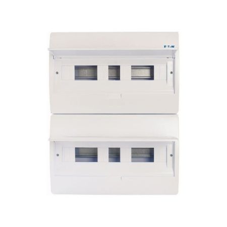 281694 Щит BC-O-2/36-TW-ECO 2 ряда. 36 модулей.навесное белая дверь. серия Xboard Moeller