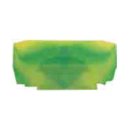 (446612T) Торцевая крышка NPP PYK 2.5 ET желто-зеленая. Klemsan