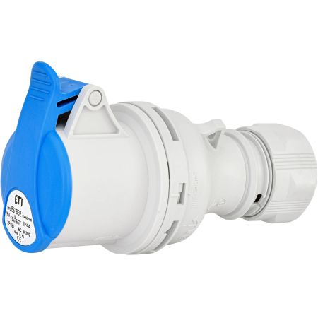Розетка кабельна силовий роз'єм ES 1632 IP44 16A ETI 4482000 230V