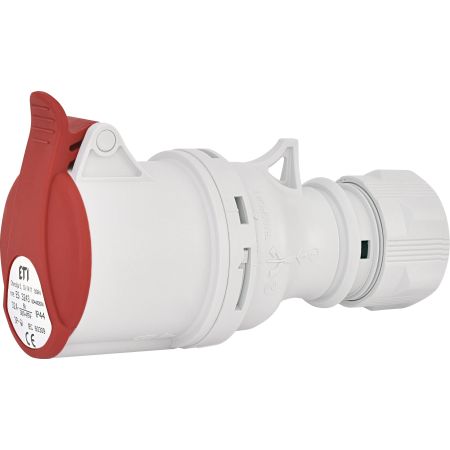 Розетка кабельна силовий роз'єм ES 3243 IP44 32A ETI 4482004 400V