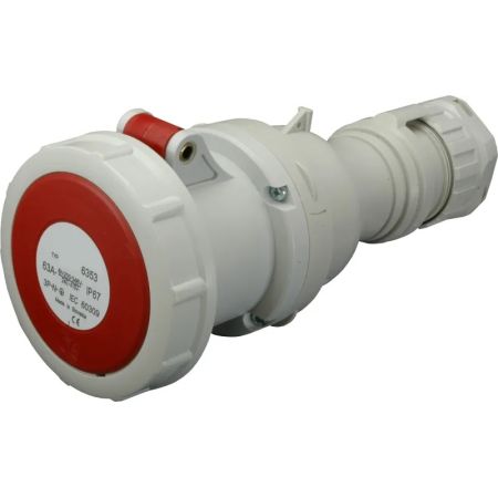 Розетка кабельна силовий роз'єм ESH 6353 IP67 63A ETI 4482013 400V
