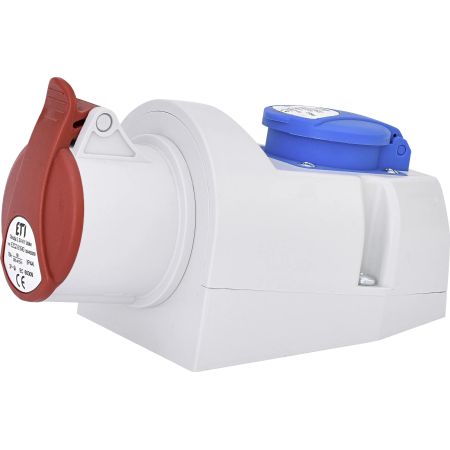 Розетка комбінована ETI EZCZ S 1643 4482050 16A 3P E