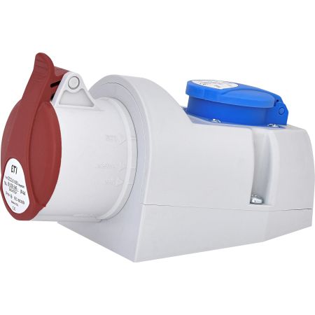 Розетка комбінована ETI EZCZ S 1653 4482051 16A 3P N E