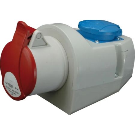 Розетка комбінована ETI EZCZ S 3243 4482052 32A 3P E