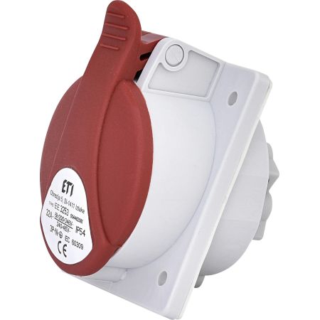 Розетка вбудована силовий роз'єм EE 3253 IP54 32A ETI 4482081 400V