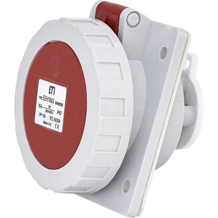 Розетка вбудована силовий роз'єм EEH 1643 IP67 16A ETI 4482083 400V