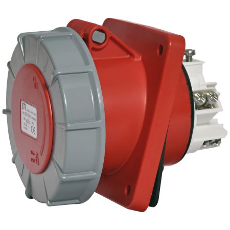 Розетка вбудована силовий роз'єм EEH 6343 IP67 63A ETI 4482088 400V