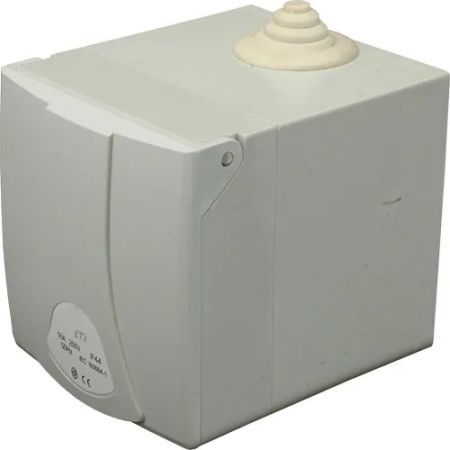 Розетка в коробці зовнішнього встановлення ETI EZBN 3243 4482106 32A 3P E