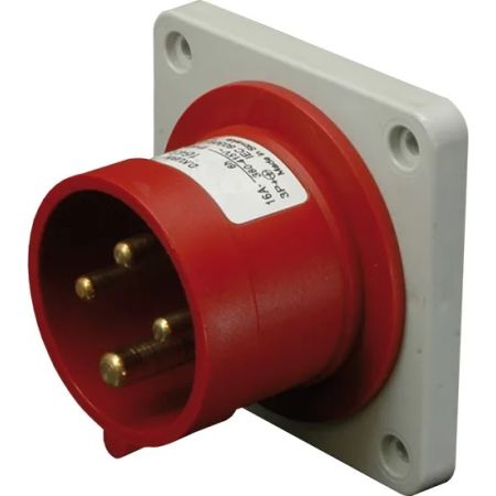 Вилка вбудована силовий роз'єм ERR 3243 IP44 32A ETI 4482112 400V