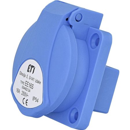 Розетка вбудована силовий роз'єм EE 16S IP54 16A ETI 4482124 250V