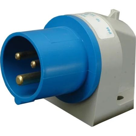 Вилка вбудована кутова силовий роз'єм ER 1632 IP44 16A ETI 4482129 230V