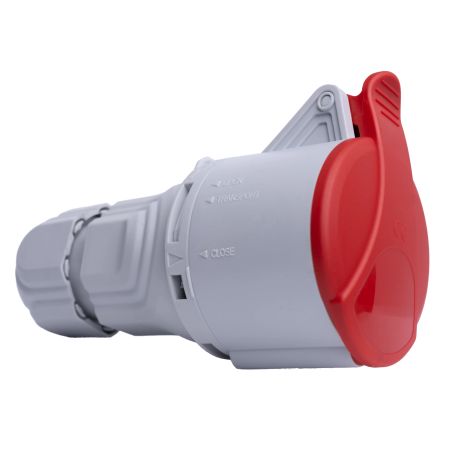 Розетка кабельна силовий роз'єм ES 1653 N IP44 16А ETI 4482160 400V