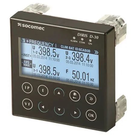 (48290200) Удаленный дисплей одноточечный D-30 DIRIS Digiware. Напряжение живл. DC 0...24В. Socomec