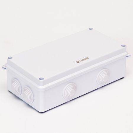 Коробка розподільча пластикова TAKEL 503008 IP65 200x100x70 для електромонтажу