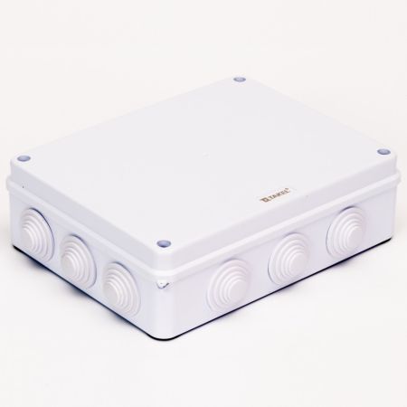 Коробка розподільча пластикова TAKEL 503011 IP65 255x200x80 для електромонтажу