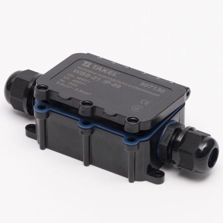 Коробка розподільча з клемником TAKEL WBS 507130 IP68 24 А для електромонтажу